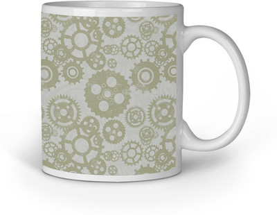 

Blackbora Aplo1045 Ceramic Mug(330 ml), Multicolor