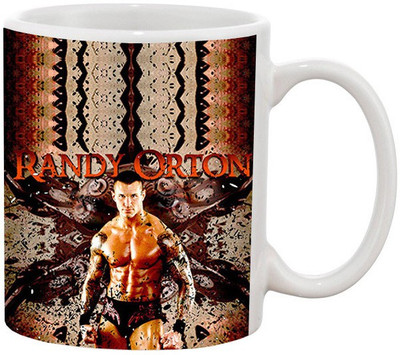 

Ashvah Randy Orton 1428 Ceramic Mug(350 ml), Multicolor
