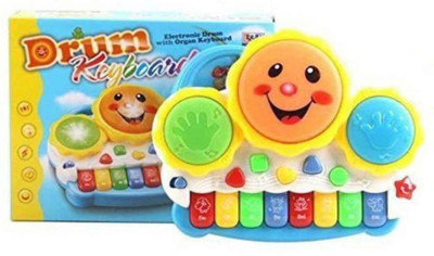 

Paradise Drum Keyboard Musical Toys(Multicolor)