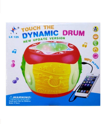 VShine Light and Sound Musical Drum(Multicolor)