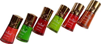 

Personi Multicolor Set of 6 Nail Paints Multicolor(Pack of 6)