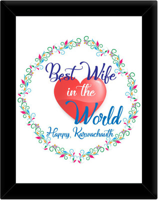 

SKY TRENDS Wood Photo Frame(Multicolor, 1 Photos)