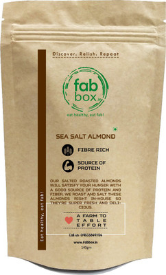 

FabBox Sea Salt Almonds(140, Pouch)