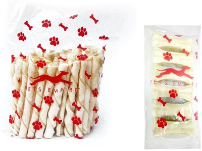 

Pets Empire Best Combo Offer Twisted Sticks 100gms +(3 inch x 6 pcs) Chicken Dog Chew(250 g, Pack of 2)