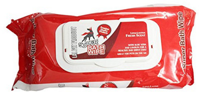 

Foodie Puppies FP_WS1 Pet Ear Eye Wipes(Pack of 80)