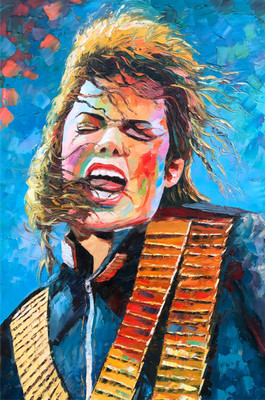 

MJ digital Art poster Paper Print(18 inch X 12 inch)