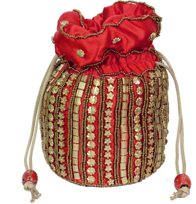 

AVS Polo Designer Batua Potli(Red)