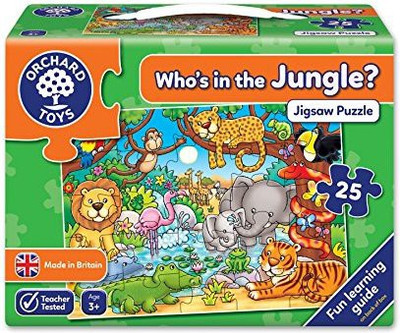

Orchard Toys Who's in the Jungle(25 Pieces)