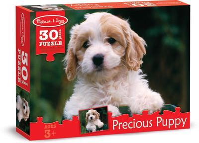 

Melissa & Doug 0030 pc Precious Puppy Cardboard Jigsaw(30 Pieces)