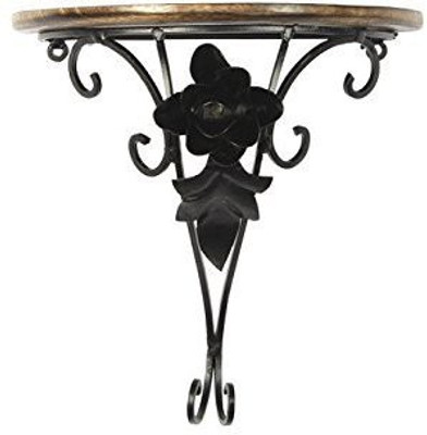 

Craftpoint Wooden Wall Shelf(Number of Shelves - 1, Black, Brown)
