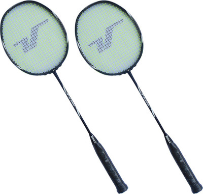 

Vinex Badminton Racket - Tech Series 1000 (Graphite) Black Strung Badminton Racquet(G3 - 3.5 Inches, 1000 g)