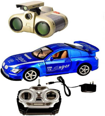 

Paradise Rechargeable Wireless King Driver Remote Control Car with binocular toy(Multicolor)