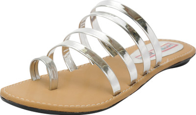 

Belly Ballot Women Silver Flats