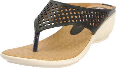 

Belly Ballot Women Black Wedges