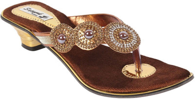 

Sapyork Women Brown Heels