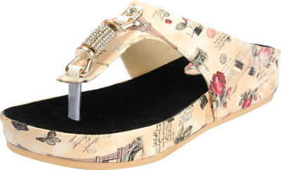 

Belly Ballot Women Cream Flats