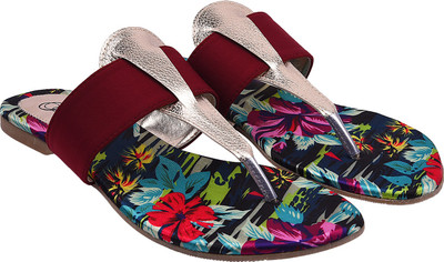 

Jade Women Maroon Flats