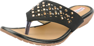 

Belly Ballot Women Black Flats