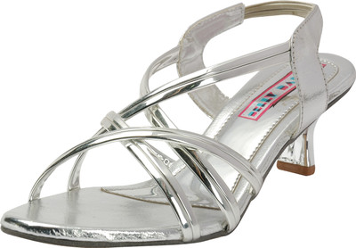 

Belly Ballot Women Silver Sandals