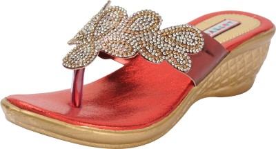 

Belly Ballot Women Maroon Flats