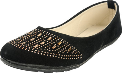 

Belly Ballot Women Black Flats