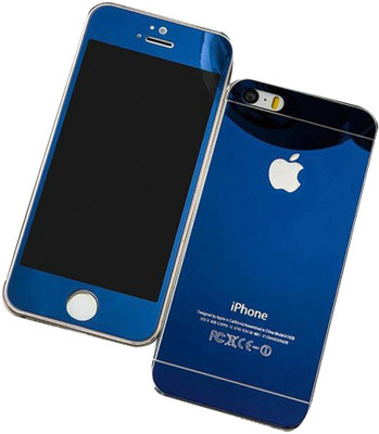 

SSN Front and Back Screen Guard for Apple iPhone 5, Blue