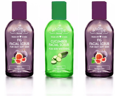 

Aroma Secrets Fig & Cucumber Facial Scrub(150 ml)