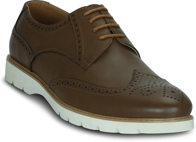 

Get Glamr Union Cap Toe Brogues For Men(Tan