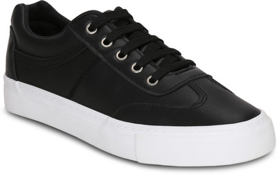 

Get Glamr Grand Crosscourt Sneakers For Women(Black