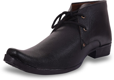 

ROAD STAG Men's Formal shoes (Black) Lace Up For Men(Black