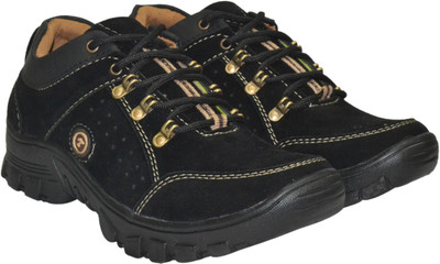 

Tumbler Suede Leather Big Men Outdoors For Men(Black