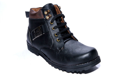 

Baaroo 1801-Black-44 High Tops For Men(Black
