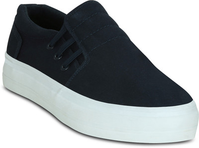 

Get Glamr Gary Slip On Sneakers For Men(Navy, Blue