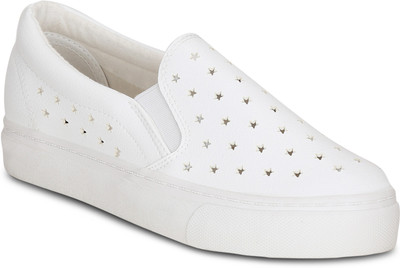 

Get Glamr Madison Slip On Sneakers For Women(White