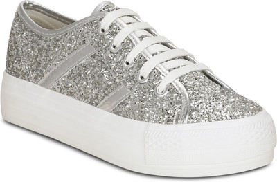 

Get Glamr Xexe Sneakers For Women(Silver
