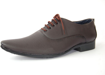 

Black Coffer Brown Formal Shoes for men Lace Up For Men(Brown, Bbrown