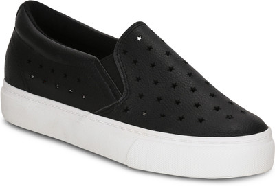 

Get Glamr Madison Slip On Sneakers For Women(Black