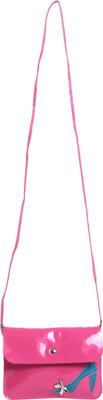 

ZORNNA Women Casual Pink PU Sling Bag