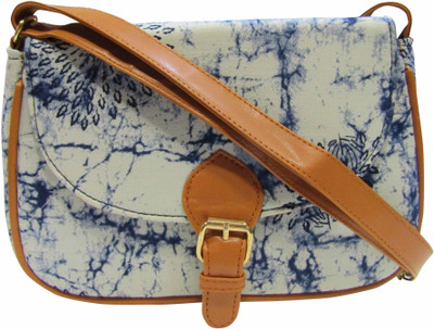 

Deepsum Women Casual Multicolor Cotton Sling Bag