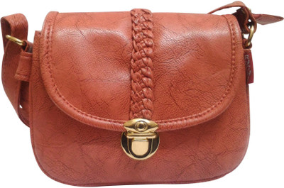 

Saugat Traders Women Casual Red PU Sling Bag