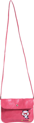 

ZORNNA Women Casual Pink PU Sling Bag