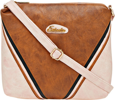 

Esbeda Women Casual Pink PU Sling Bag