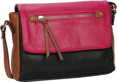 

Bagkok Women Casual Multicolor PU Sling Bag