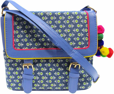

DEEPSUM Women Casual Multicolor Cotton Sling Bag