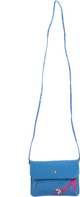 

ZORNNA Women Casual Blue PU Sling Bag