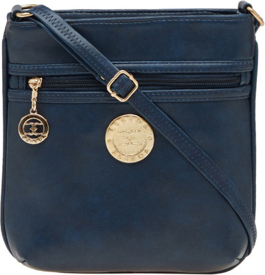 

Esbeda Women Casual Blue PU Sling Bag