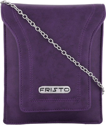 

Fristo Women Casual Purple PU Sling Bag