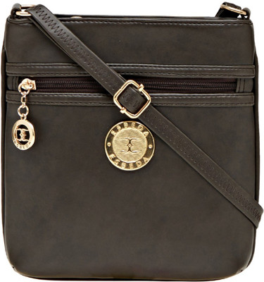 

Esbeda Women Casual Grey PU Sling Bag