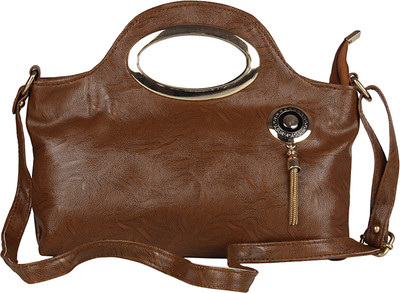 

WhiteAsh Women Casual Brown PU Sling Bag