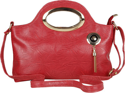 

WhiteAsh Women Casual Red PU Sling Bag